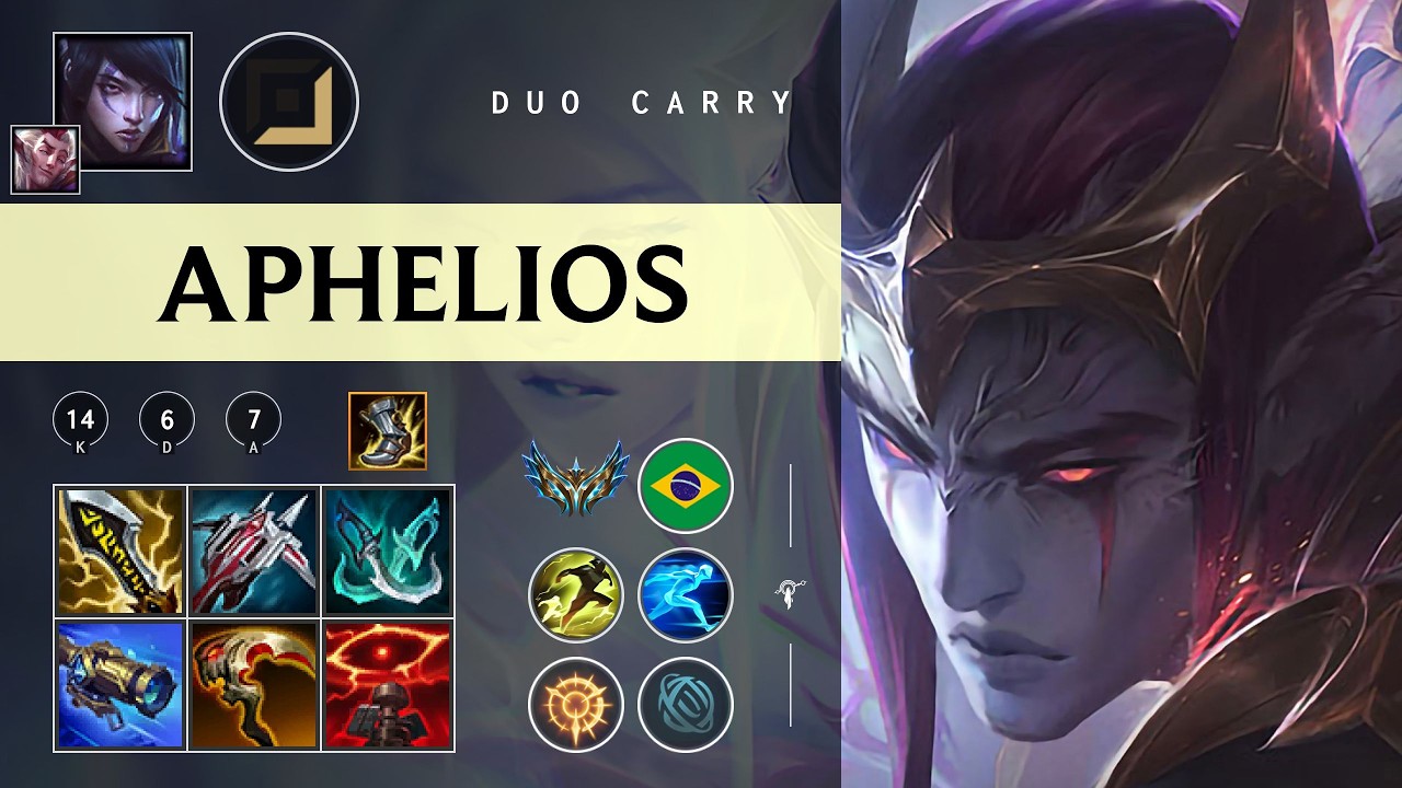 Aphelios ADC vs Jinx - BR Challenger Patch 26.05