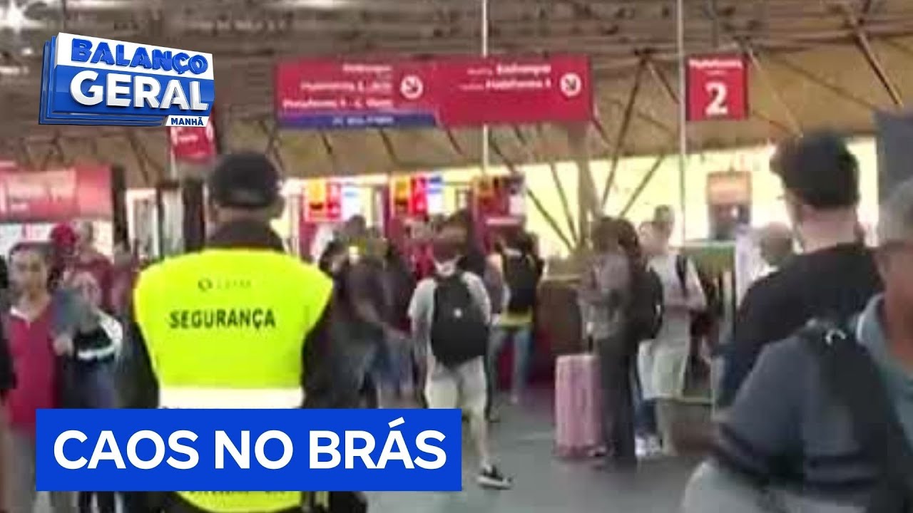 Trem sai dos trilhos e paralisa estações na zona leste de São Paulo