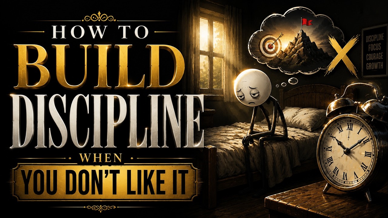 How to Build Discipline When You Hate It (Psychology)