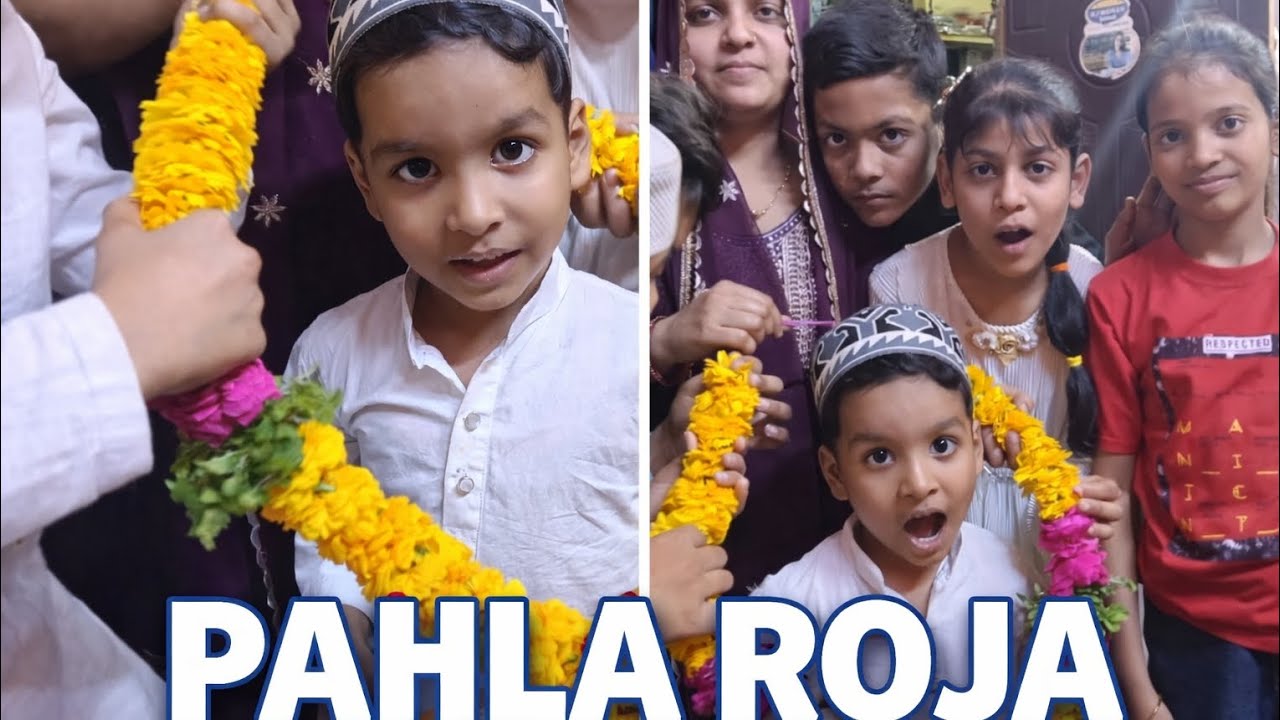 Taimur ka pehla roza iftar 🤓
