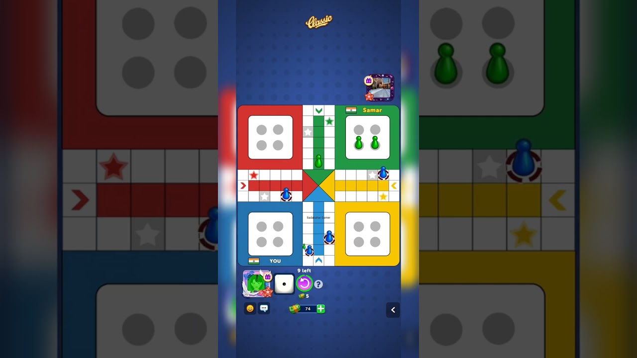 Ludo Club - Classic Mode - 2 Player Match | Gameplay 53 | Sadabahar Gamer