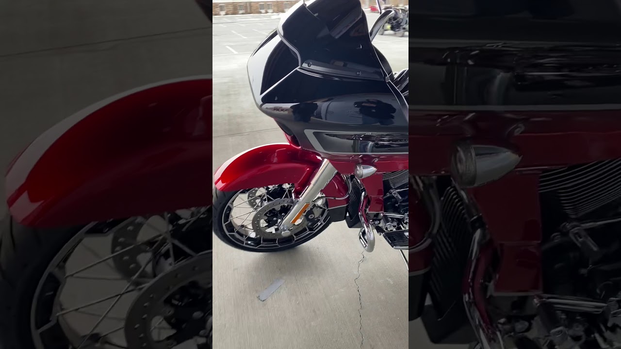 2021 FLTRXSE Harley-Davidson CVO Road Glide in Sunset Orange & Sunset Black Fade