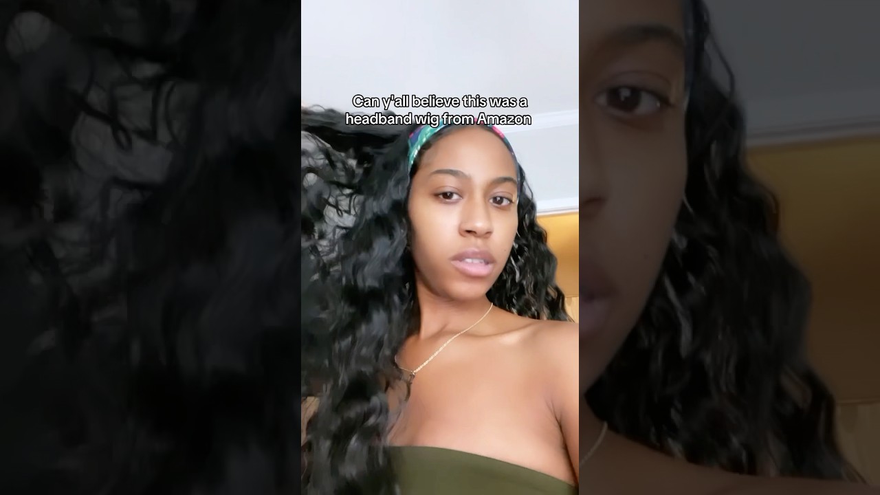 Amazon headband wig! #wigs #amazon #headbandwig #protectivestyles