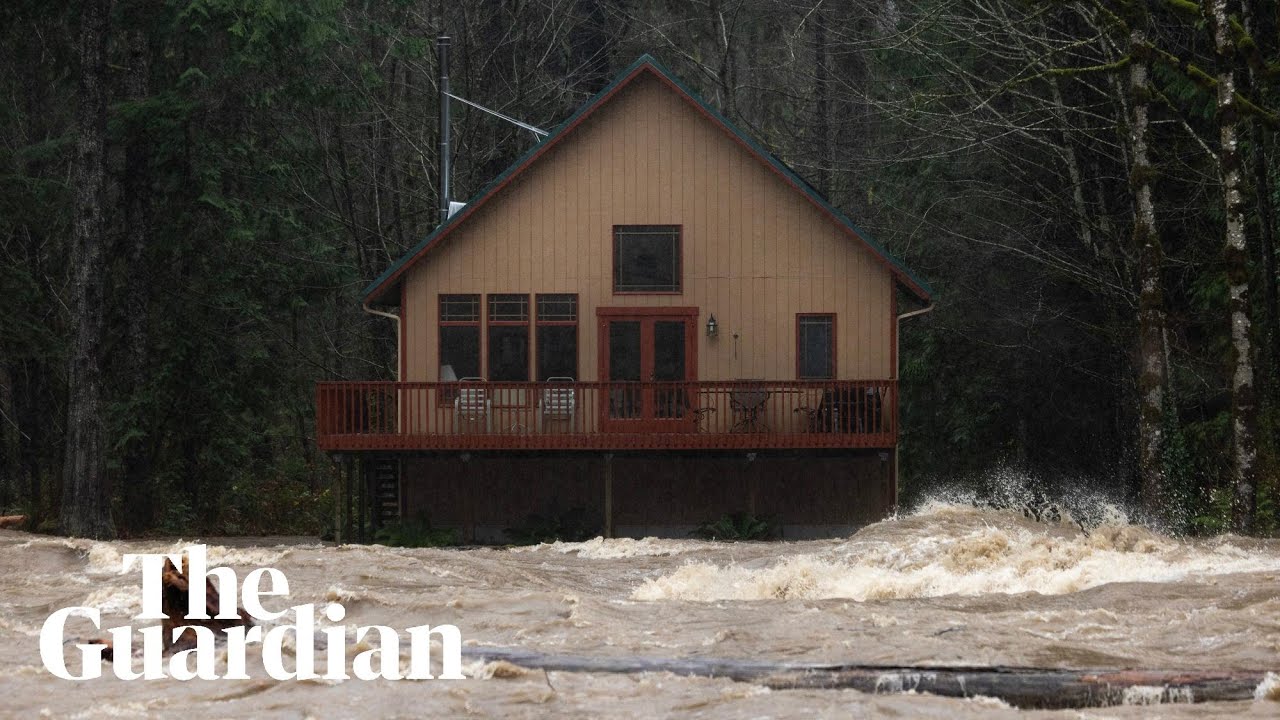 Atmospheric river triggers floods in Washington state