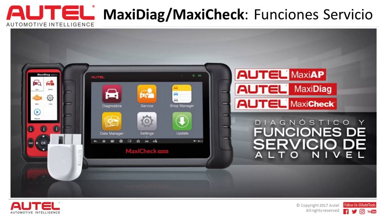 AUTEL tema: Soluciones de diagnóstico automotriz avanzado