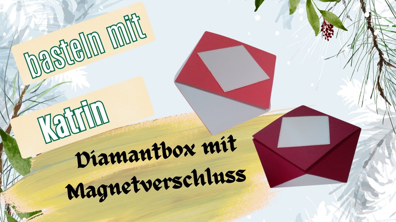 Diamantbox mit Magnetverschluß