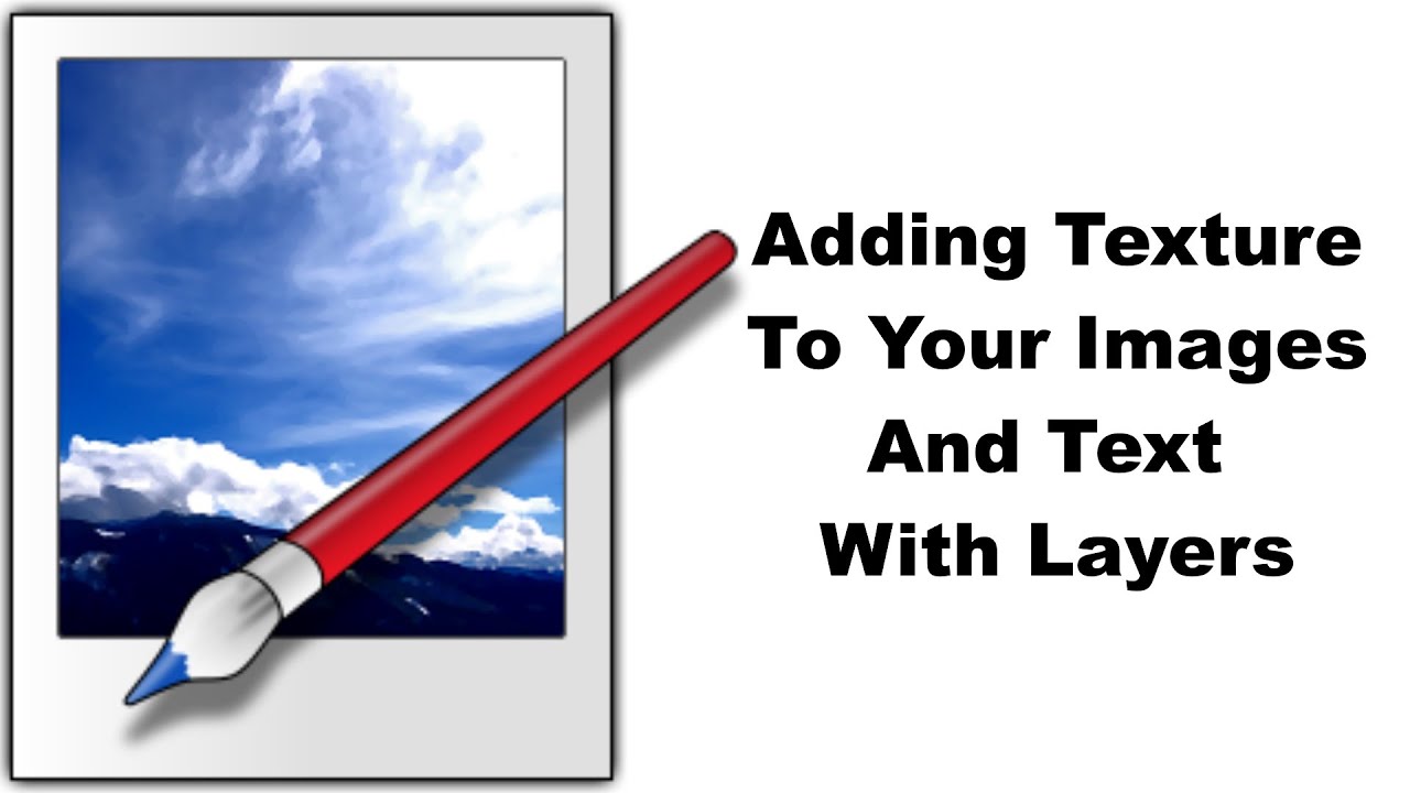 Adding Texture To Images and Text in Paint.Net