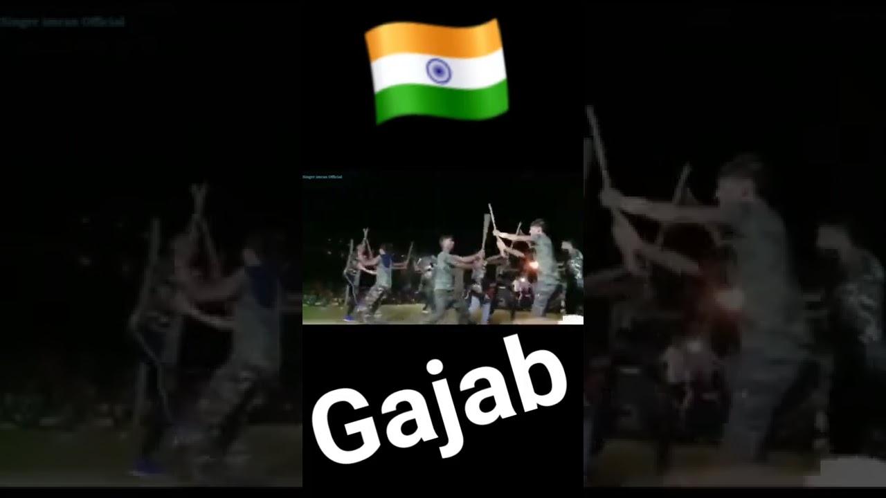 Indian Army dance for lathi❤❤❤Jay hind