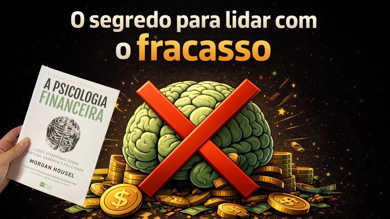 O SEGREDO PARA LIDAR COM O FRACASSO FINANCEIRO/A Psicologia Financeira de Morgan Housel