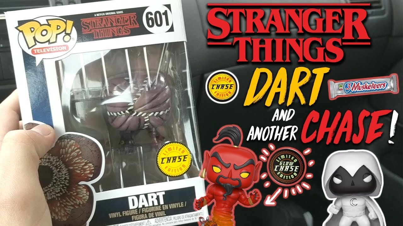 Stranger Things Dart Chase Funko Pop Hunt (2 CHASES, Exclusive)