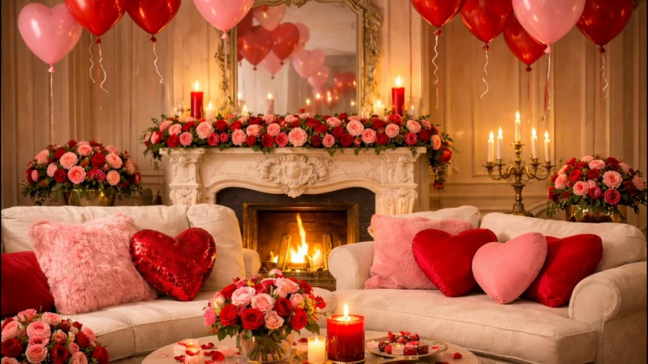 Valentines Day Chill Romantic Living Room Music