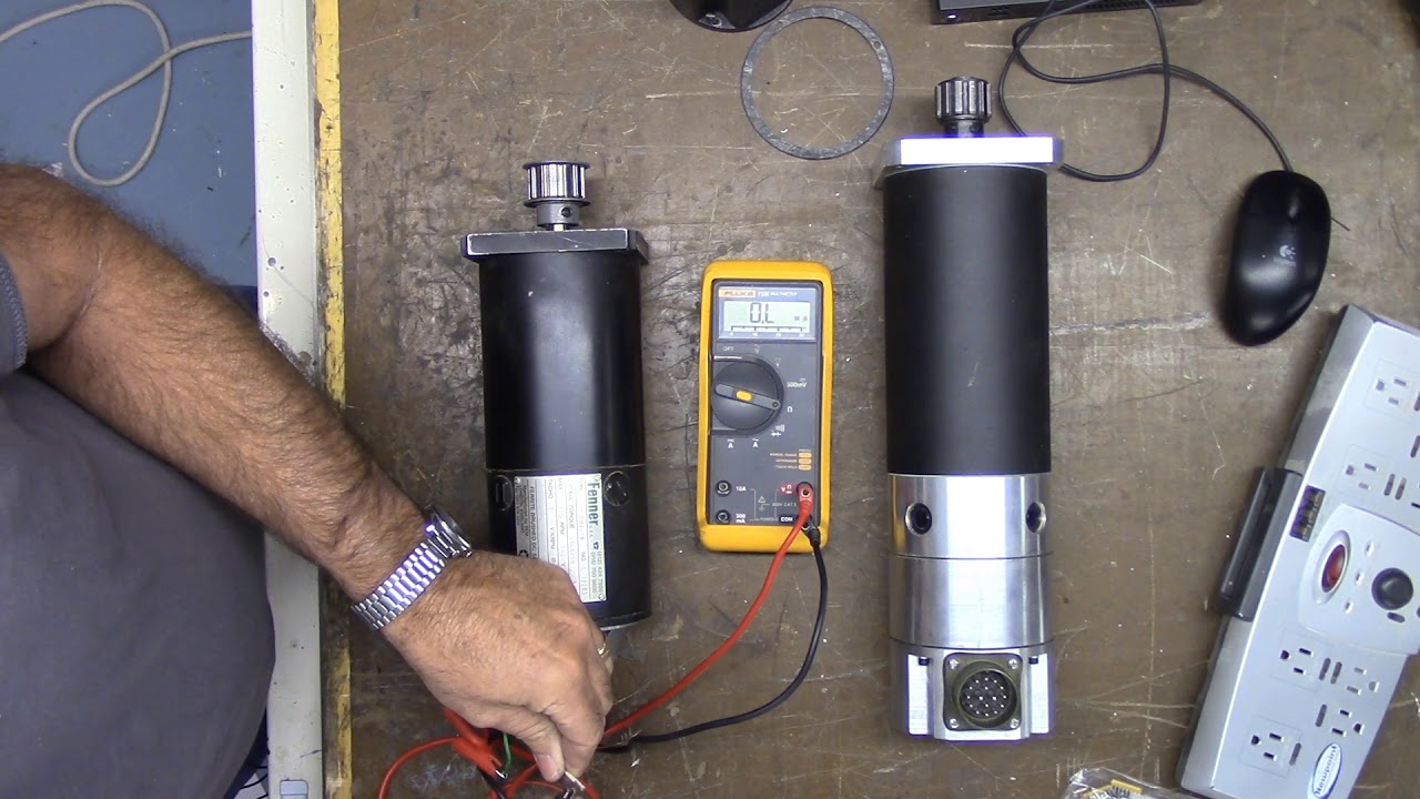 Testing Servo Motors using Centroid CNC 