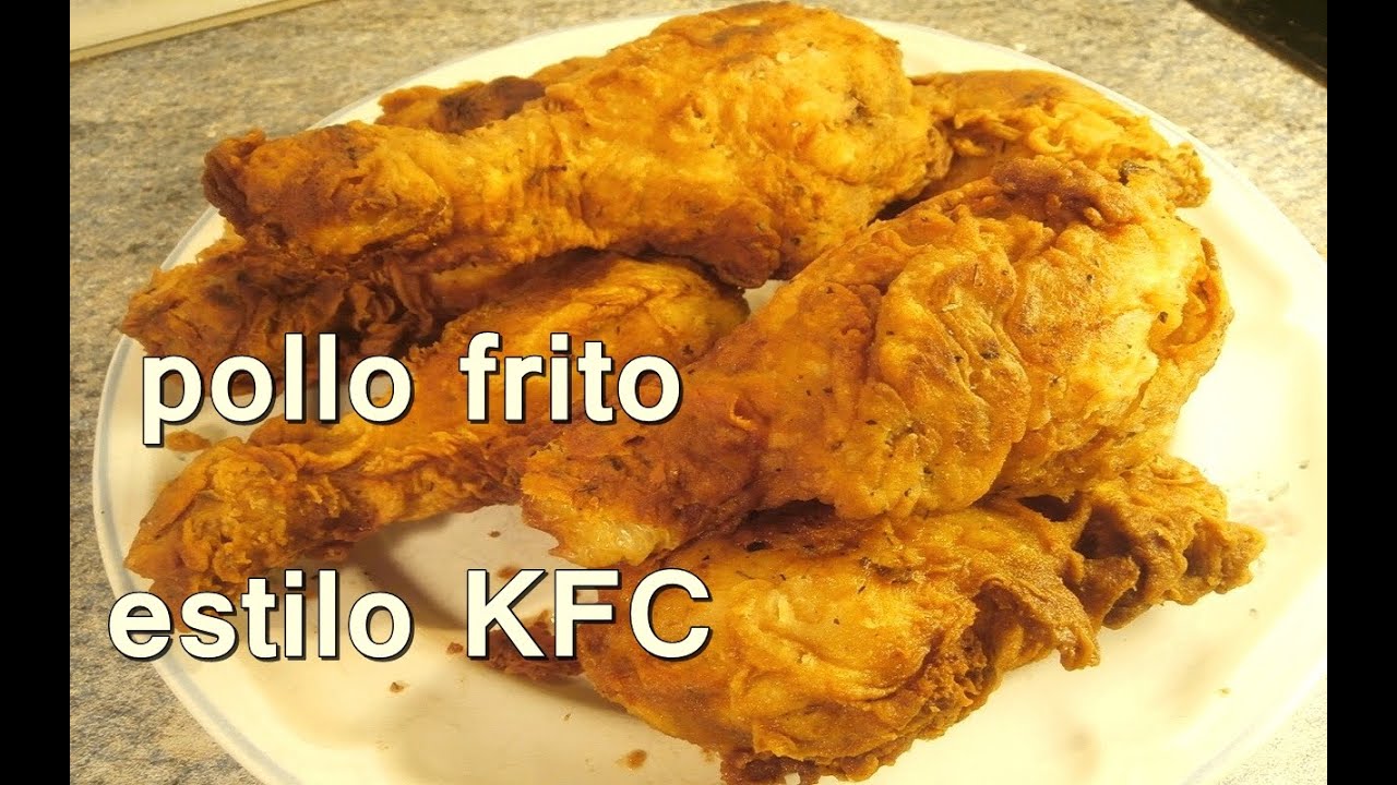 POLLO FRITO ESTILO KENTUCKY FRIED CHICKEN. KFC - Recetas de Cocina Faciles y Economicas y Rapidas