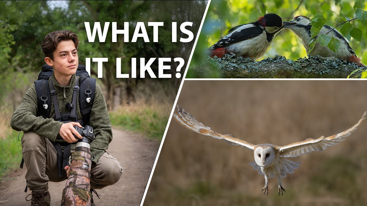 day in the life of a 15 year old wildlife photographer.
