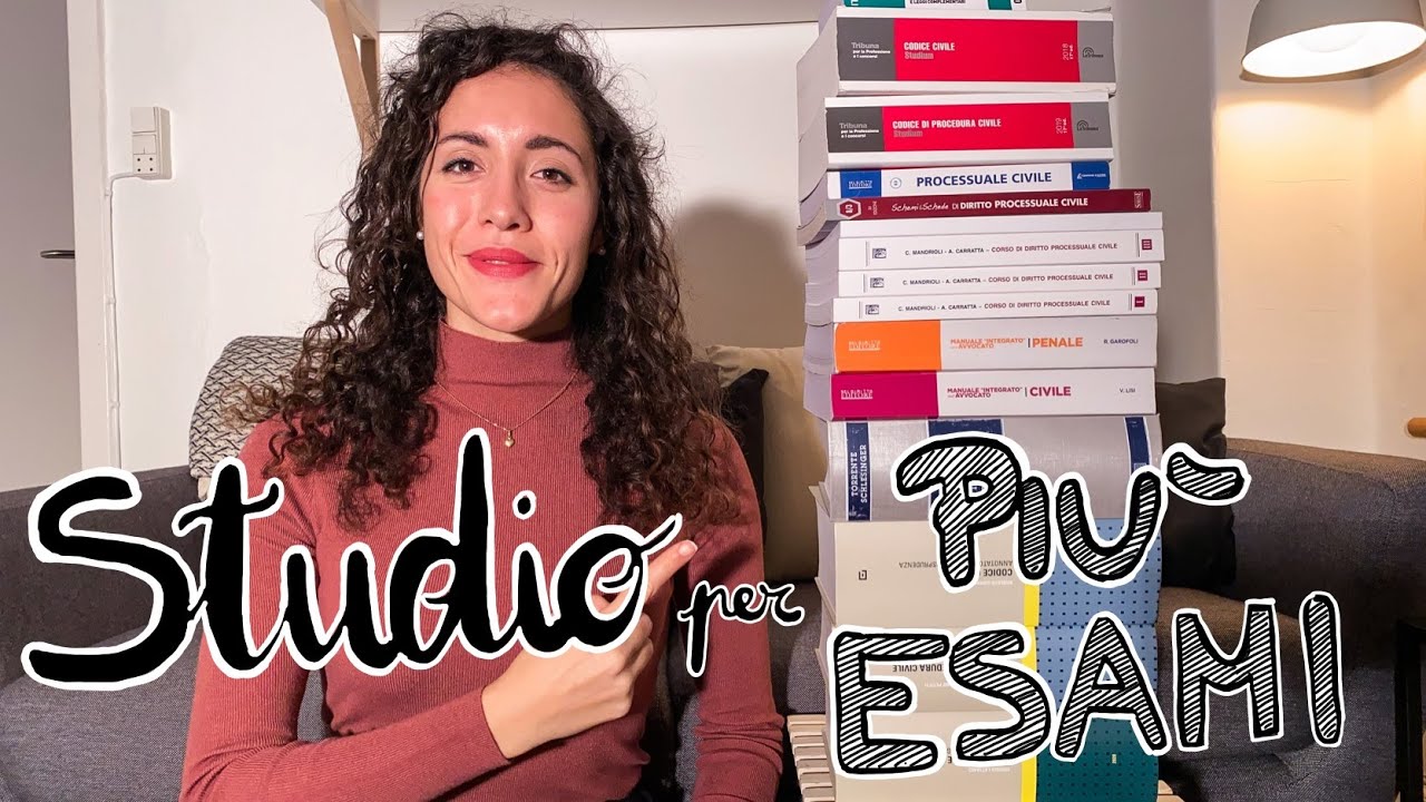 Studiare contemporaneamente per più esami | 6 passaggi per organizzare lo studio