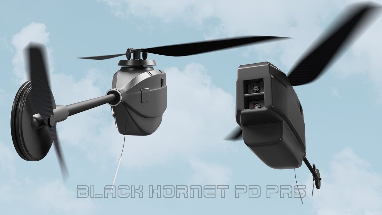 Black Hornet Nano UAV PD 100 PRS 3D Model