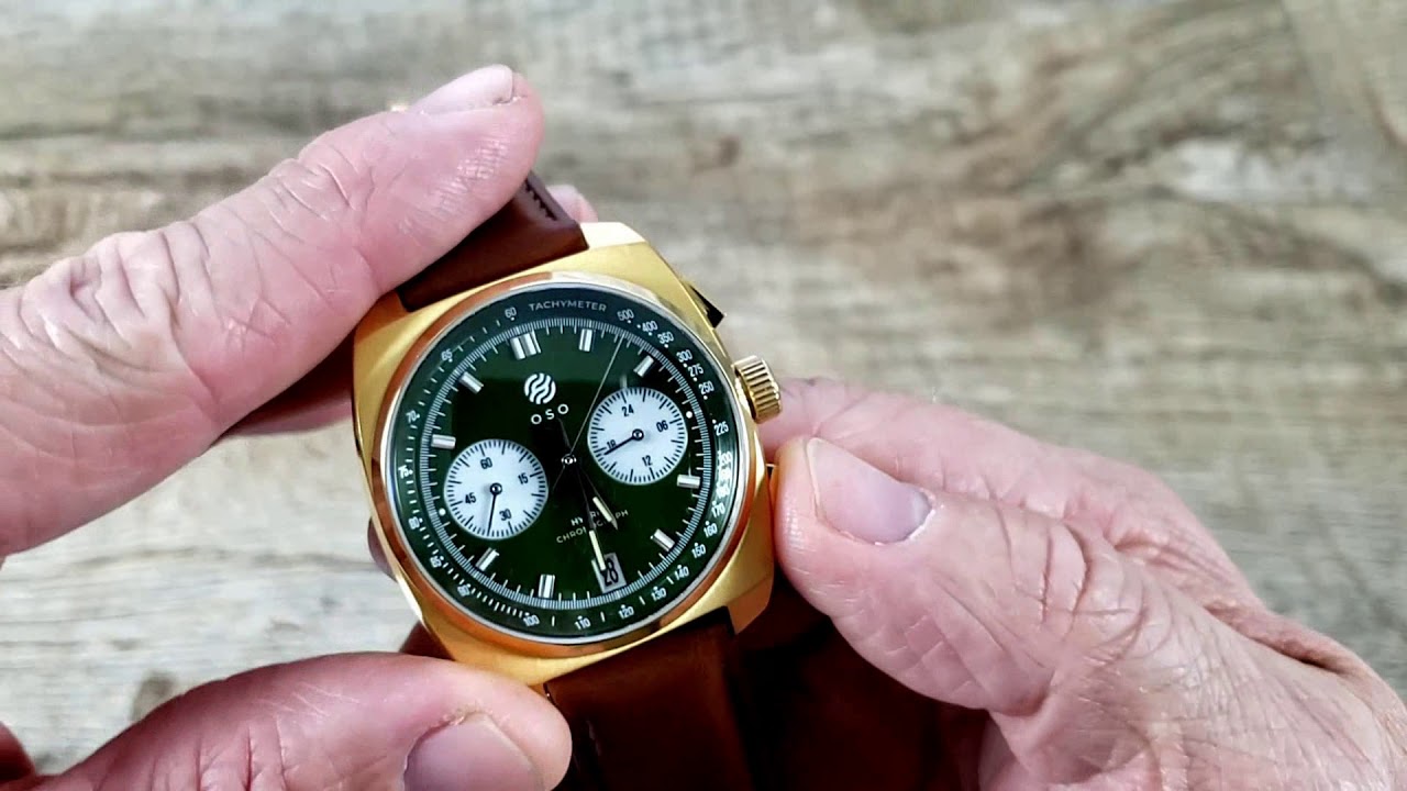 OSO Orbit Chronograph,  Great New Microbrand!!