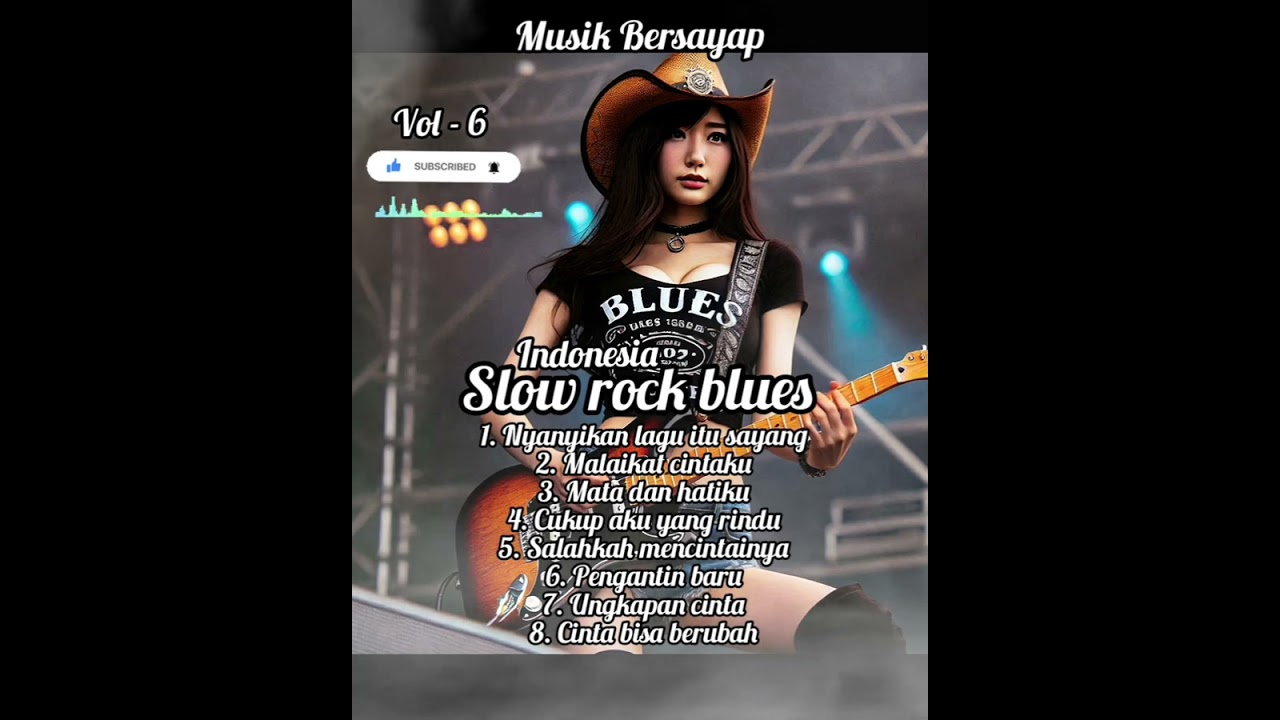 new slow rock blues Indonesia compilation..vol-6!! Musik Bersayap (official musik video)