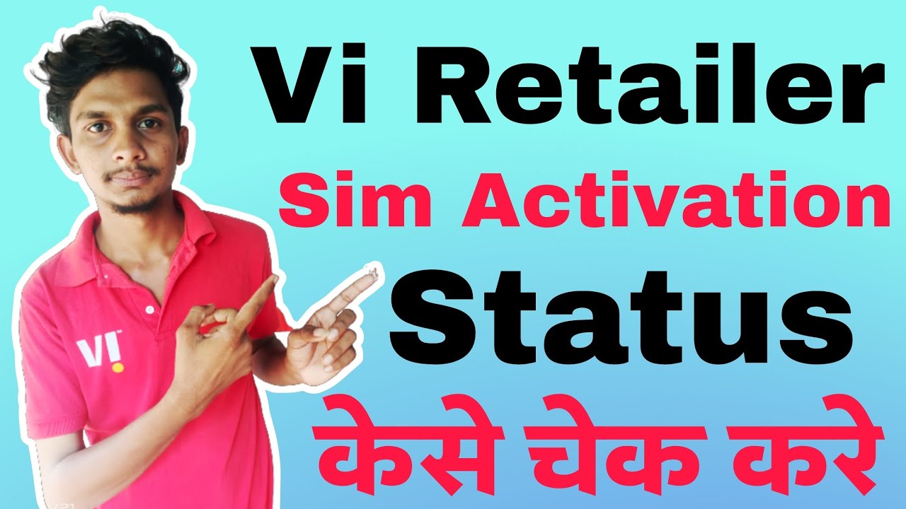 Vi Sim Activation Status Check | Smart Connect Sim Status Check | Vi Retailer Sim Status Check