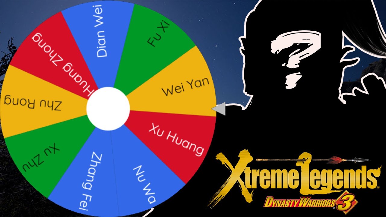 Using A Wheel To Decide Who I Play As In DW3XL!!