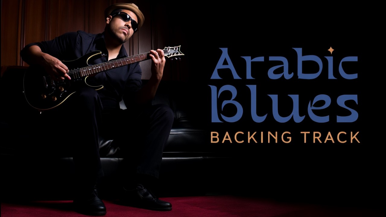 Slow Arabic 12 Bar Blues Backing Track A 65 bpm