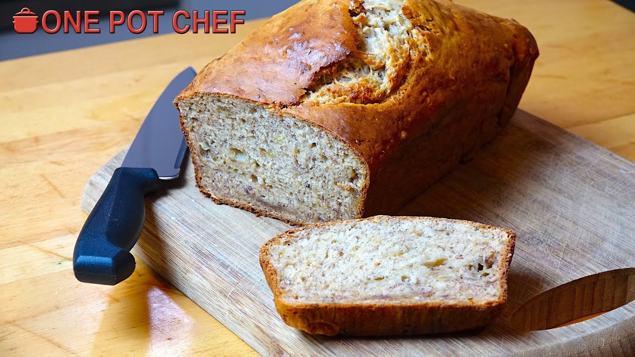 Банановый хлеб из 3 ингредиентов | One Pot Chef