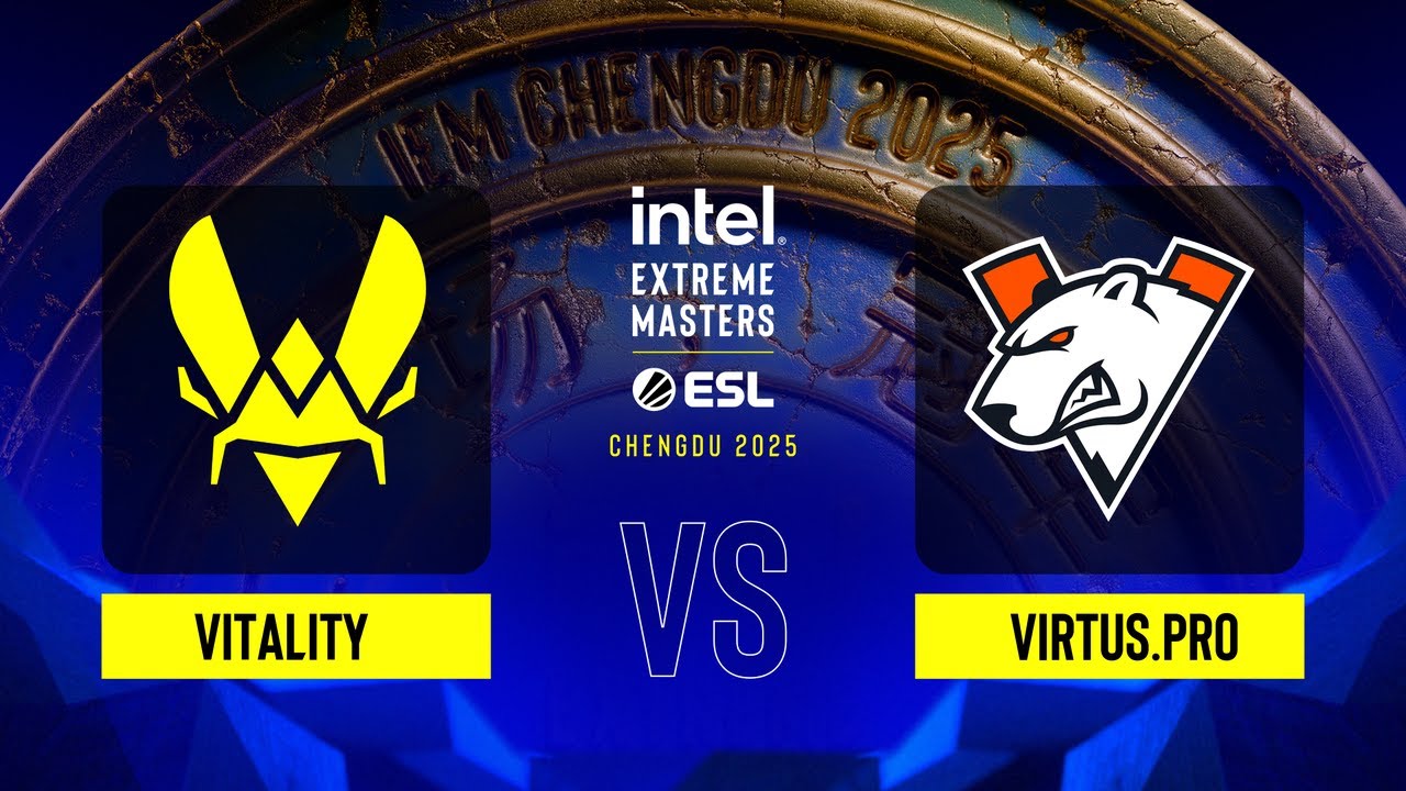 Vitality vs. Virtus.pro - IEM Chengdu 2025 - Group B