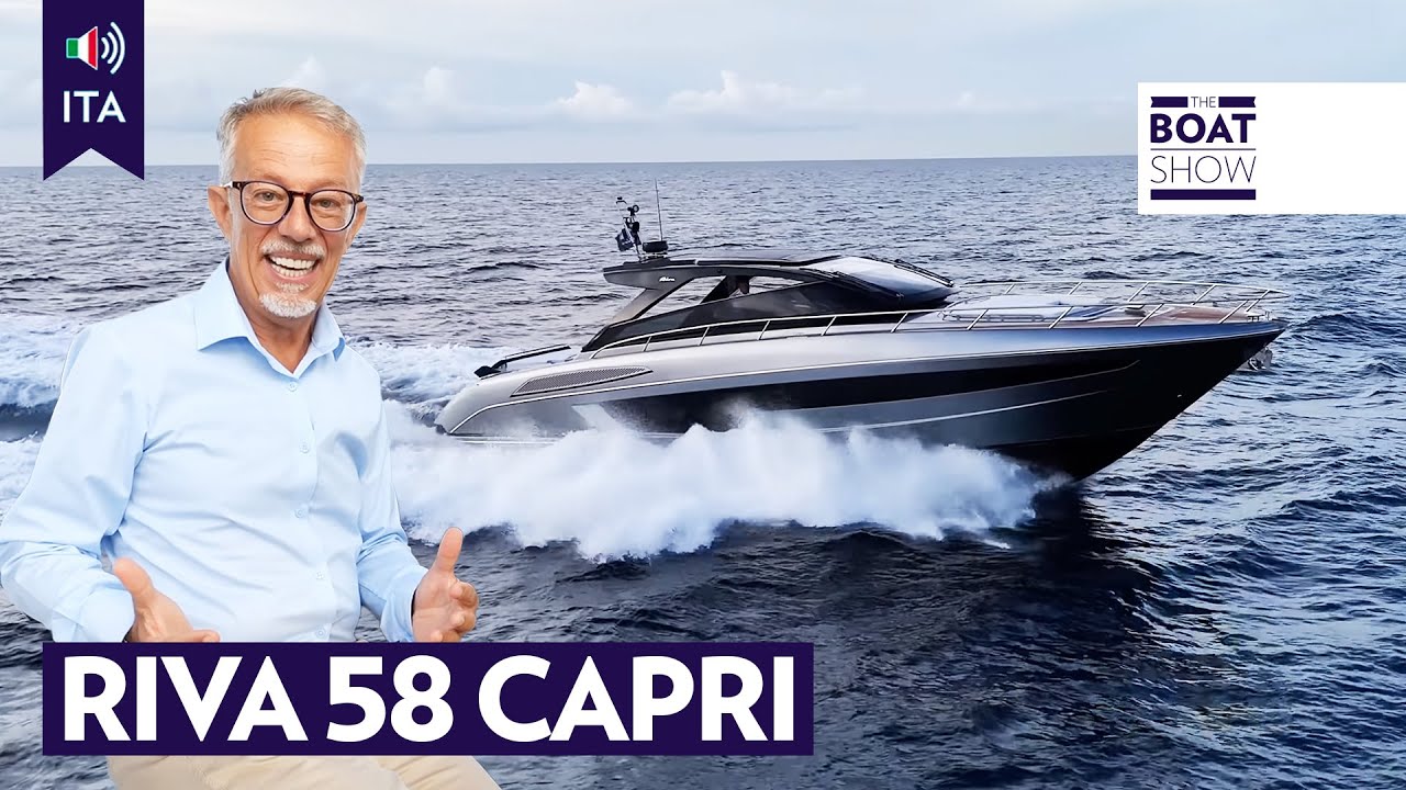 [ITA] RIVA 58 CAPRI - Tour e Review Yacht - The Boat Show