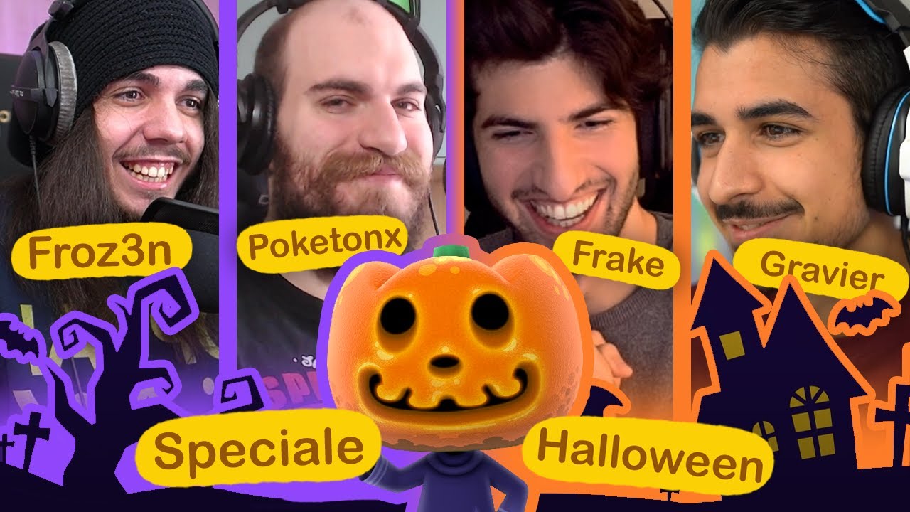 Speciale Halloween con Poketonx, Gravier e Frake su Animal Crossing New Horizons!