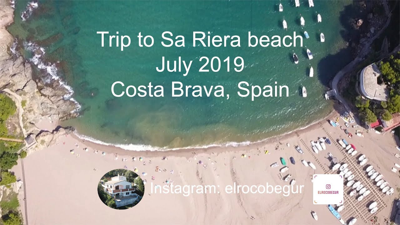 A trip to the beautifull beach of Sa Riera, Begur (Costa Brava, Spain).