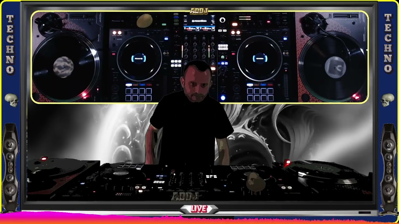 SESION  12 HORAS PARTE 2 DE TECHNO VINILO  MEZCLADA EN DIRECTO EL 11 DE OCTUBRE  2025