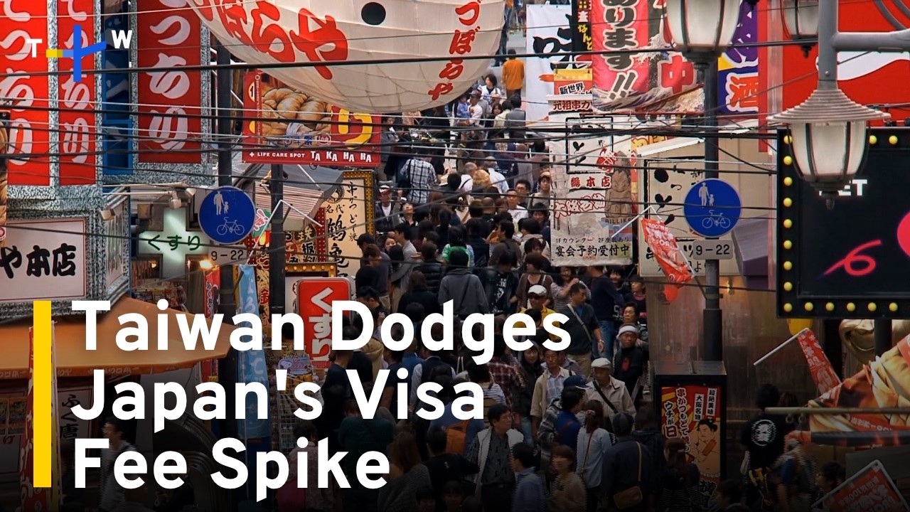 Japan Tourist Surge Sparks Five-Fold Visa Fee Price Hike｜TaiwanPlus News