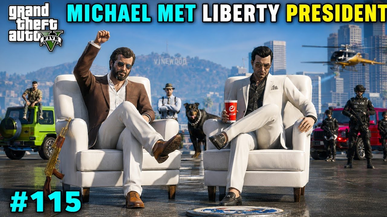 LIBERTY PRESIDENT IN LOS SANTOS | GTA 5 GAMEPLAY