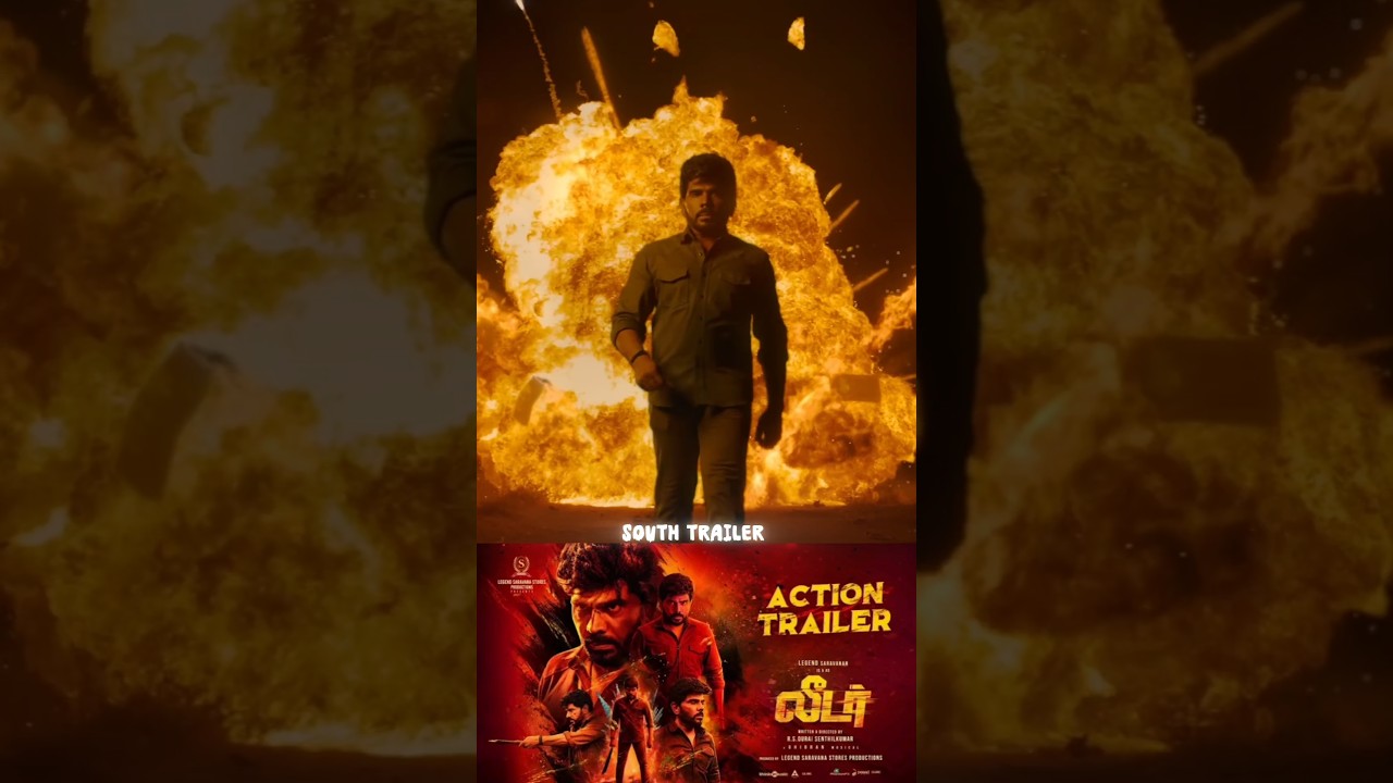 Leader - Action Trailer |Legend Saravanan |R. S. Durai Senthilkumar |Ghibran Vaibodha #shorts