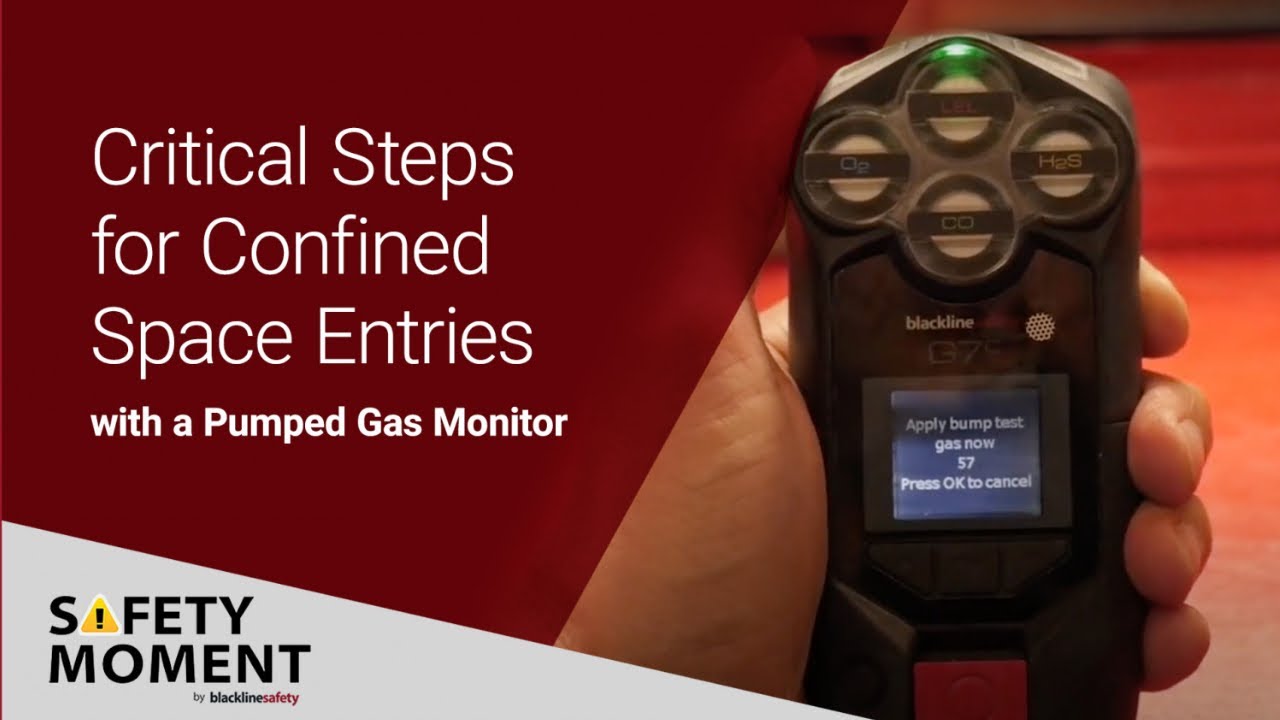 Safety Moment - Confined Space With A Pumped Gas Monitor | Blackline Safety - Gas Detection Systems