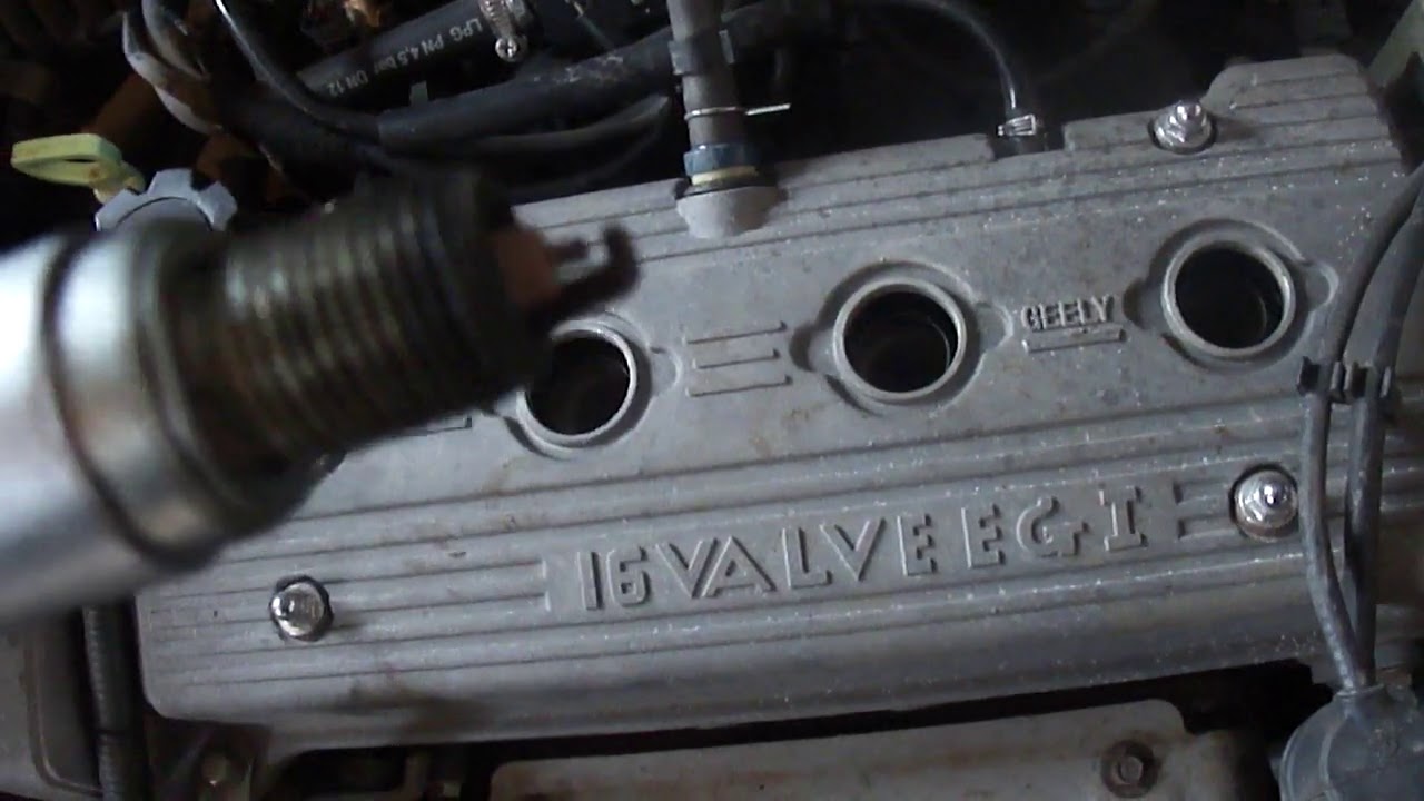 geely ck момент затяжки Б/У свечей зажигания