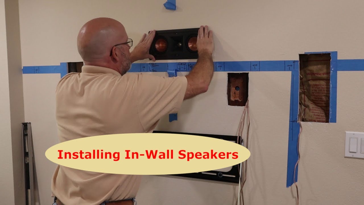 Installing In-Wall Speakers