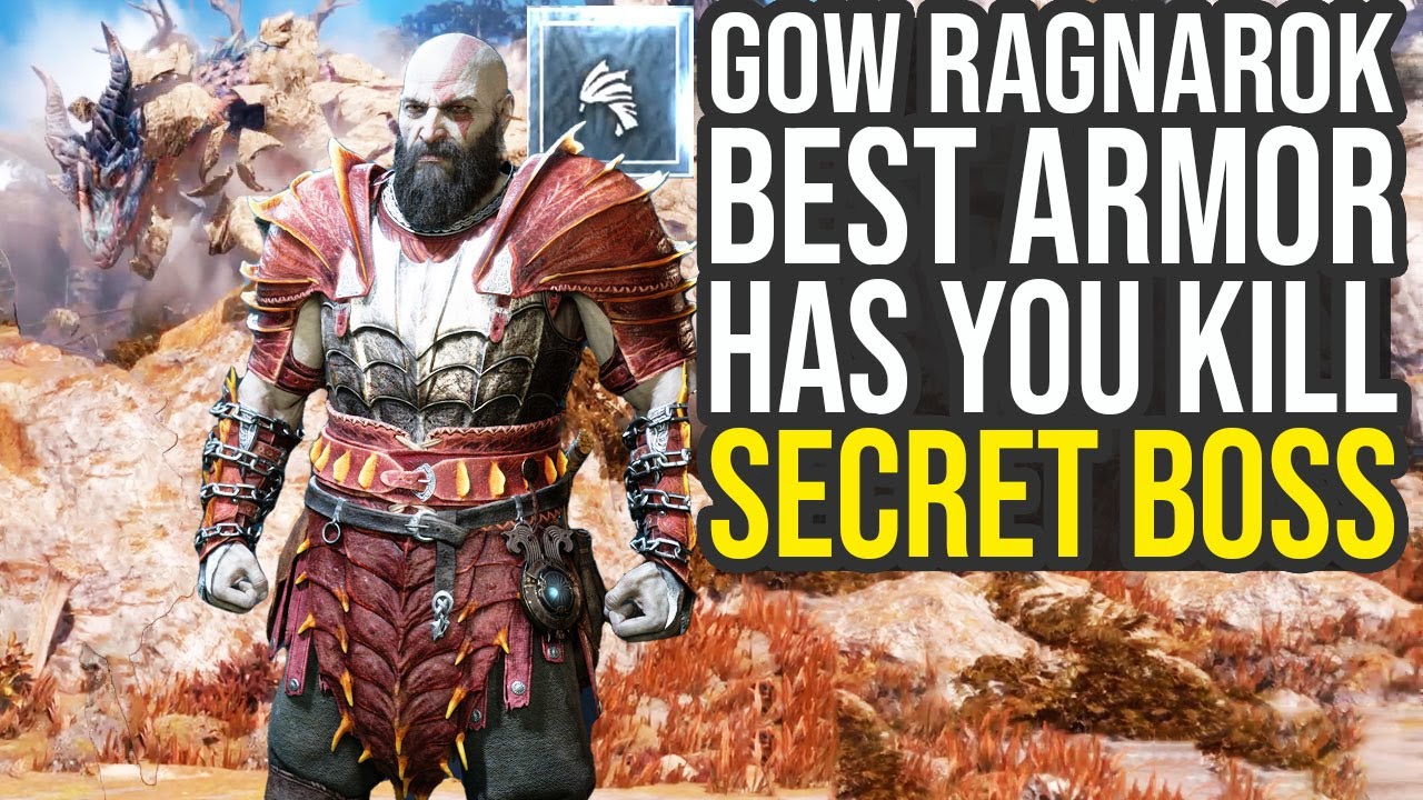 God of War Ragnarok Best Armor Has You Kill Secret Boss (GOW Ragnarok Dragon Armor)