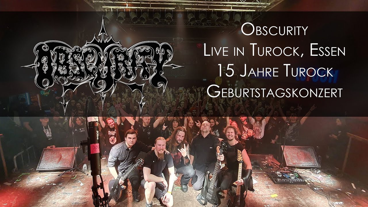 Obscurity // Live im Turock, Essen (Live 14.12.2019) // Multicam Bootleg