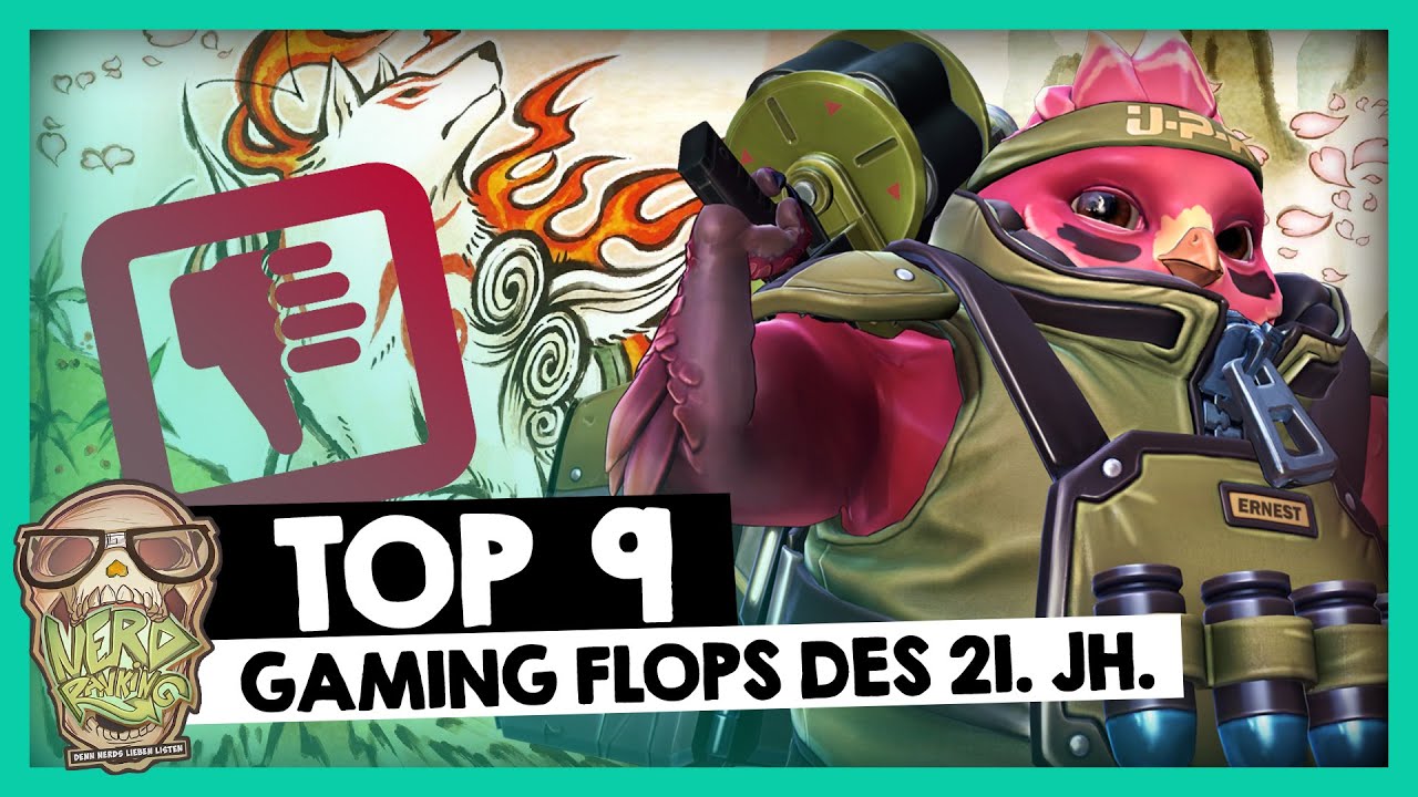 #NerdRanking DIE GAMING FLOPS des 21. Jahrhunderts [Top 9]