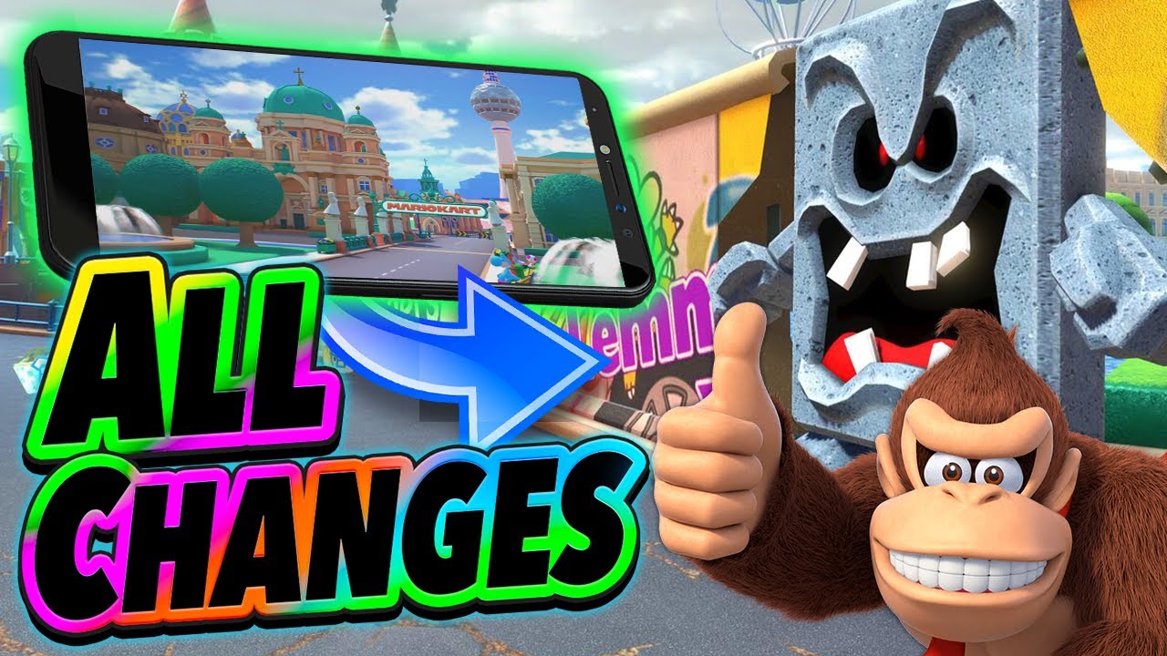 Thwomps VS Whomps When?! How Berlin Byways Has Changed! | Mario Kart 8 Wave 3 DLC
