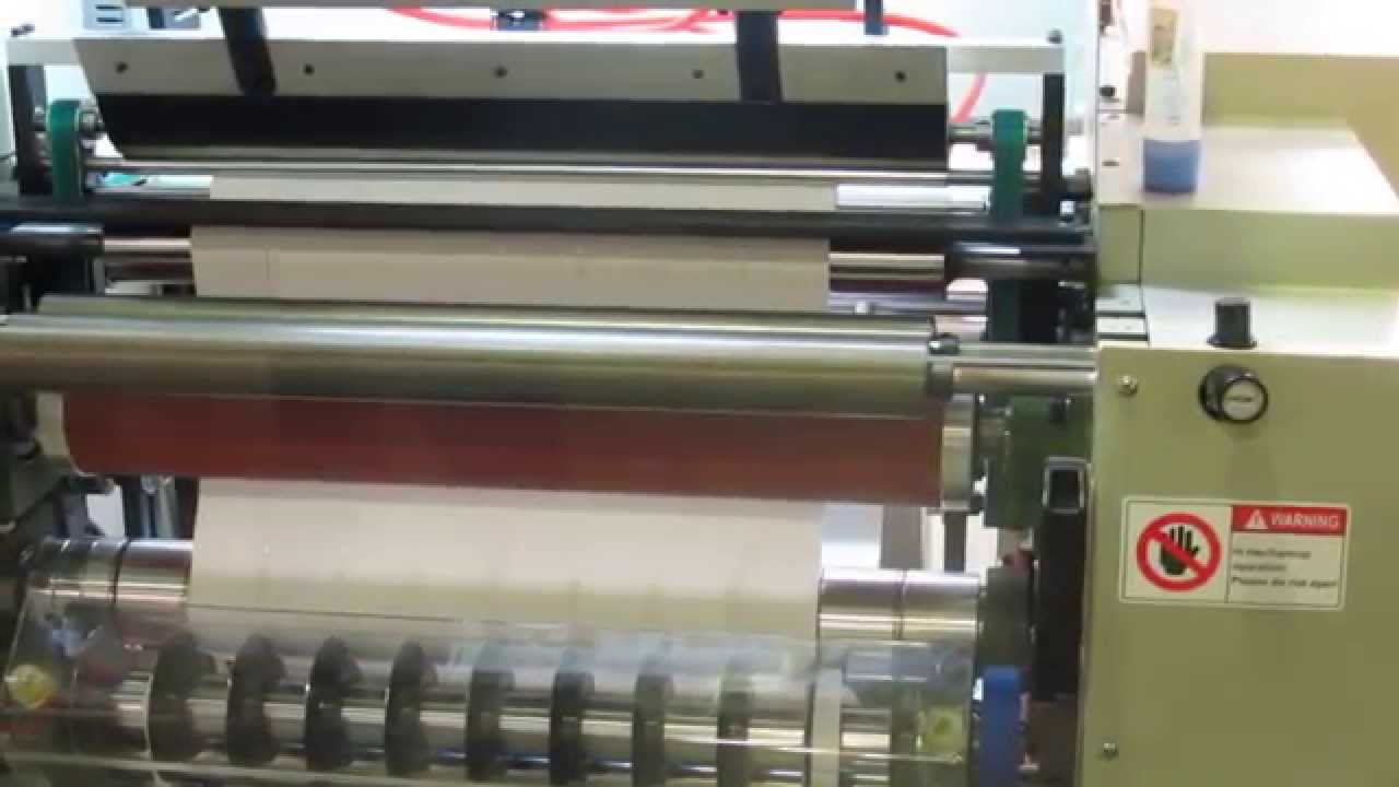Model C301 - 600 Thermal Paper Slitter, POS paper slitter, Mill roll slitter ( Core - Less ) (CE)