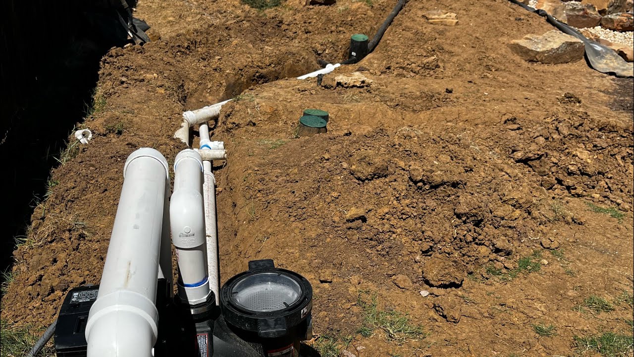 Plumbing for DIY Swim Pond