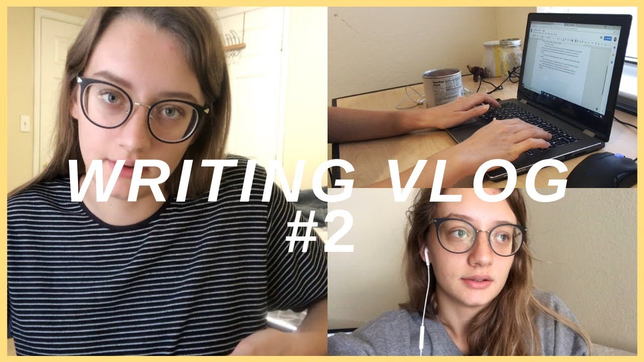 WRITING VLOG #2 // Writer Struggles, Difficult Scenes, + Talking About My Current Book