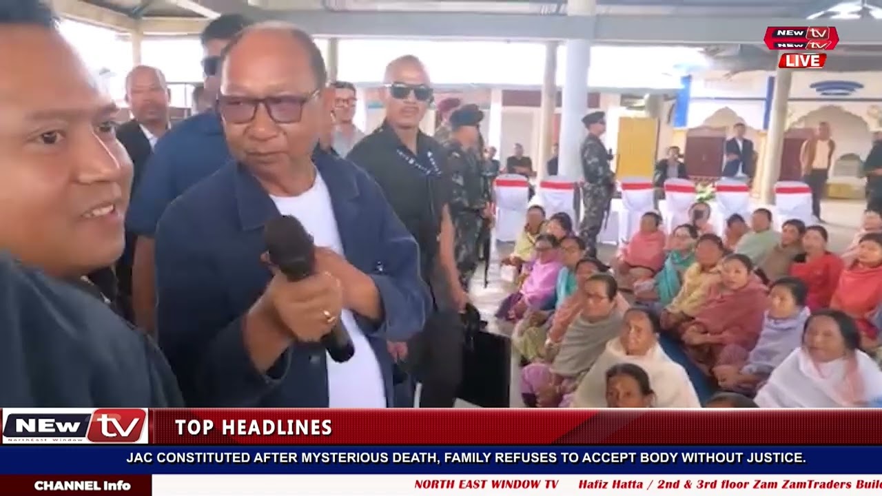 ‎KIKOMETER 14 SANGBA IMPHAL–SAIKUL ROAD SEMJINNABAGI THABAK HOUNABA  CHIEF MINISTER NA NGASHI FLAGGE