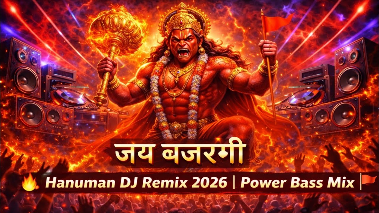 जय बजरंगी | Hanuman DJ Remix 2026 | Power Bass Mix 🚩