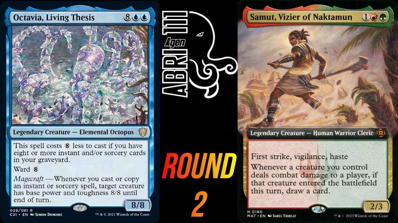 Octavia (kelig) VS Samut (Alix) - MTG EDH Duel Commander Cartes Magic