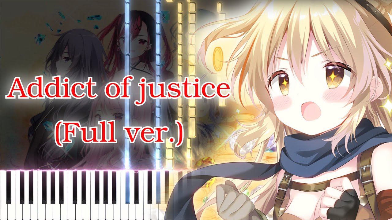 【ジュエリー・ナイツ・アルカディア OP 1】Addict of justice/uniy (フル) ピアノアレンジ