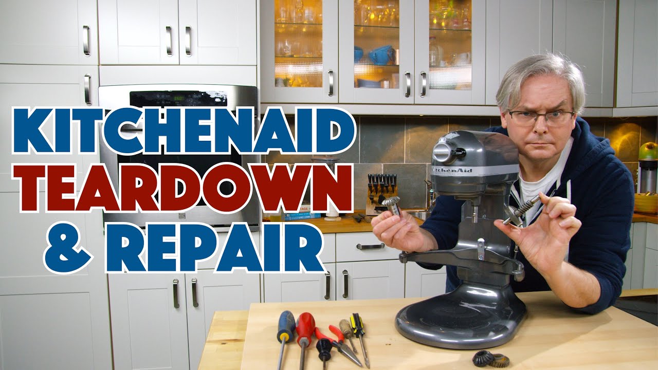 Ремонт миксера KitchenAid Pro 600. Разборка и сборка редуктора — Glen & Friends Cooking