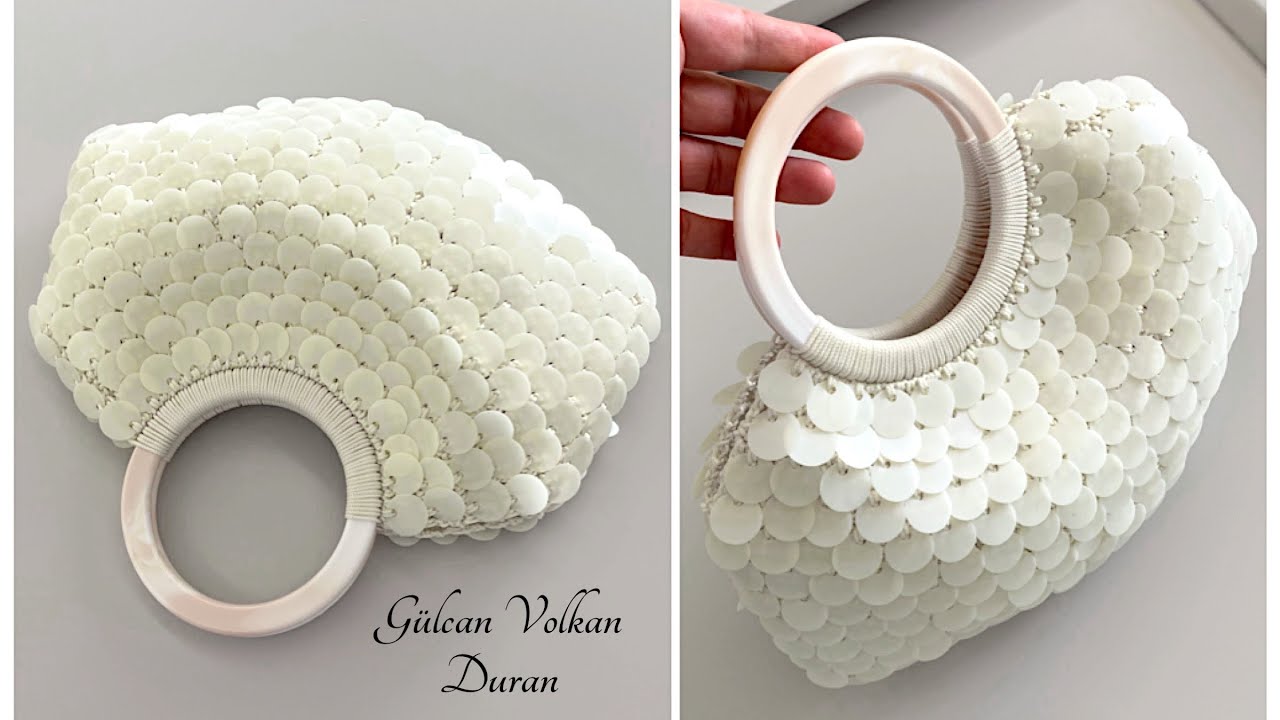PULLU ZARA MODEL ÖRGÜ ÇANTA YAPIMI - Sedef Çanta Anlatımı Tasarım : Gülcan Volkan Duran